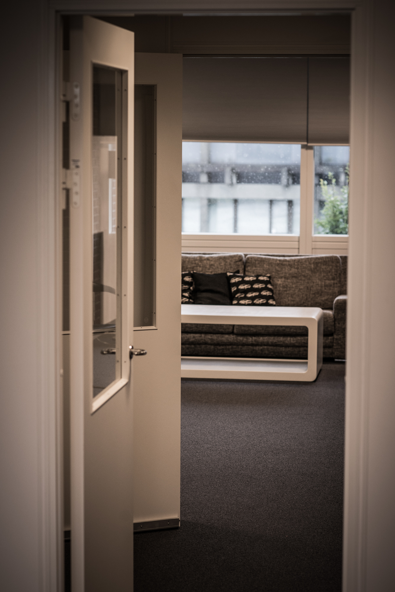 Indgang til møde- eller loungeområde